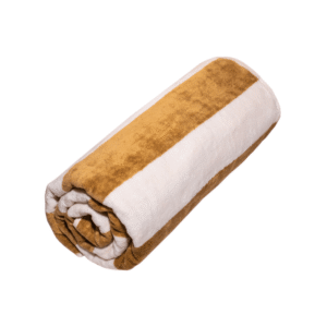 Velour Beach Towel Mustard 800x800px-min