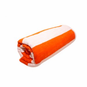 Velour Beach Towel Orange 800x800px-min