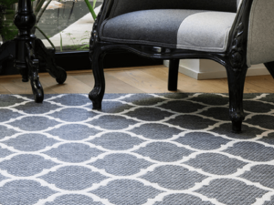 Lattice Grey Rug