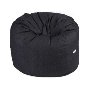 Denim Black Bean Bag