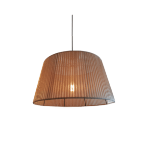 Pleated Gold Pendant