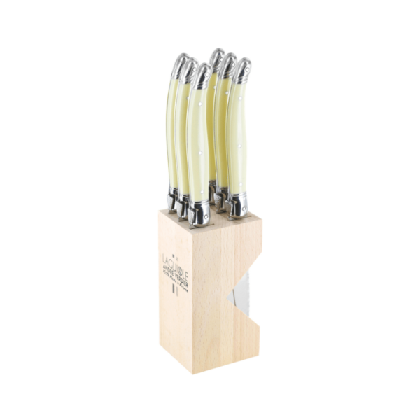 Andre Verdier Steak Knives 6PC-Ivory