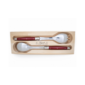 Andre Verdier Salad Server Set 2PC-Cherry Red