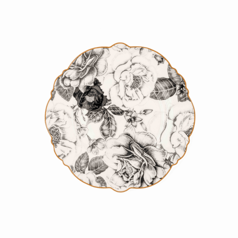 https://www.lcvdesignsndecor.co.za/shop/kitchen-dining/tableware-serving/crockery/black-rose-side-plates-4pc/ Black Rose Side Plates 4PC