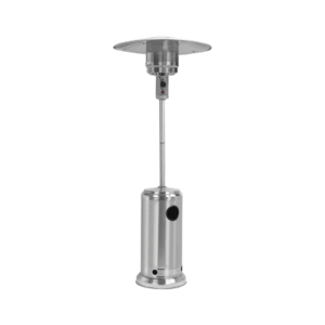 Patio Heater Split Pole Stainless Steel Front View