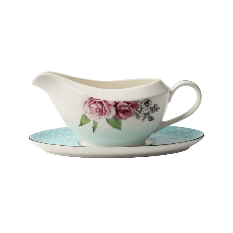 https://www.lcvdesignsndecor.co.za/shop/kitchen-dining/tableware-serving/serveware/sugar-pouring-serveware/wavy-rose-gravy-boat/ Wavy Rose Gravy Boat Side View