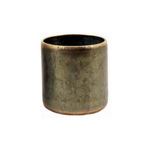 Antique Gold Metal Planter 12x12cm
