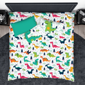 Dinosaur 3 Custom Duvet Cover Set