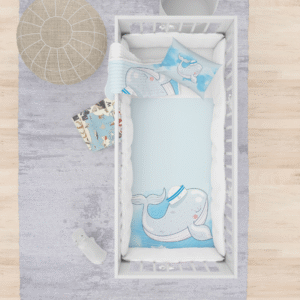 Whale Custom Duvet Cover Set