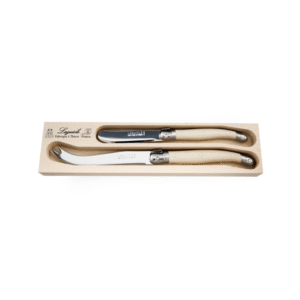 AV Cheese & Butter Knife Set-Ivory