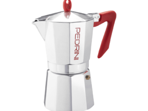 Pedrini Coffee Maker 9 Cups Red