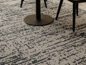 Pixels Bronze Rug Lifestyle