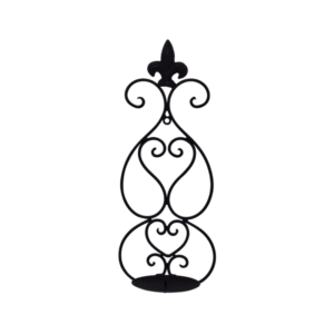 Metal Candle Holder Wall Sconce 15x37cm