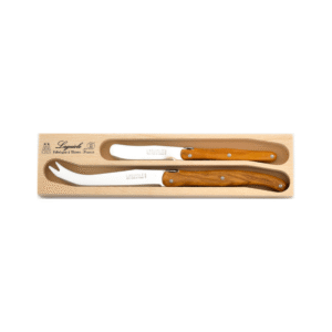 Andre V Cheese Set 2PC-Olive Wood