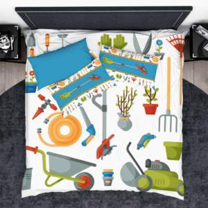 Gardening Custom Duvet Cover Set