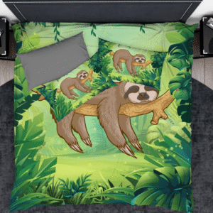 Sloth Custom Duvet Cover Set