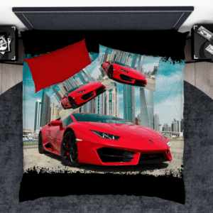 Sports Car Custom Duvet Cover Set