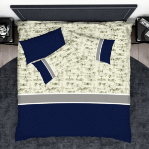 Vintage Planes Custom Duvet Cover Set