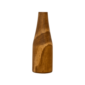 Dairy Bottle Pine Vase Cognac