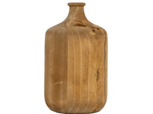 Square Bottle Vase Maple