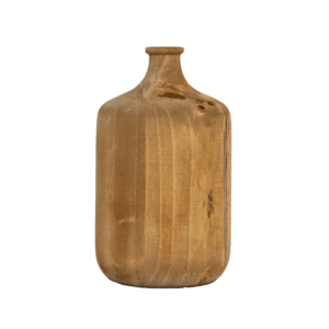 Square Bottle Vase Maple
