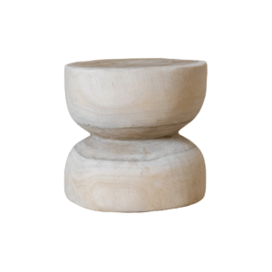 Wide Hourglass Candle Holder
