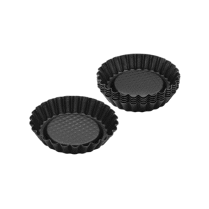 Zenker Metallic 6PC Tartlet Tins 10cm
