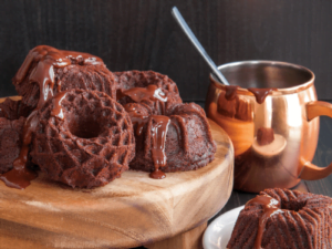 Nordic Ware Geo Bundtlette Pan Lifestyle
