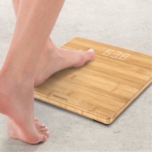 Soehnle Bamboo Bathroom Scale 180kg Lifestyle