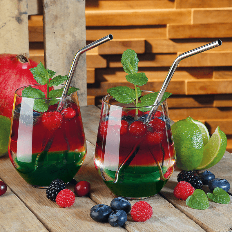 https://www.lcvdesignsndecor.co.za/shop/kitchen-dining/tableware-serving/barware/cilio-drinking-straws-stainless-steel-curved/ Cilio Drinking Straws Stainless Steel Curved Lifestyle 1