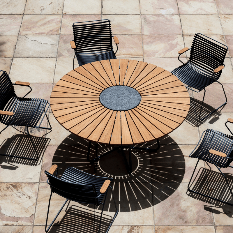 https://www.lcvdesignsndecor.co.za/shop/furniture/patio-furniture/patio-dining-tables/circle-bamboo-table-150cm/ Circle Bamboo Table 150cm Lifestyle 2