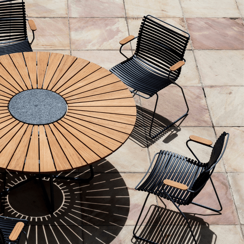 https://www.lcvdesignsndecor.co.za/shop/furniture/patio-furniture/patio-seating/click-dining-chair-black/ Click Dining Chair - Black Lifestyle 1