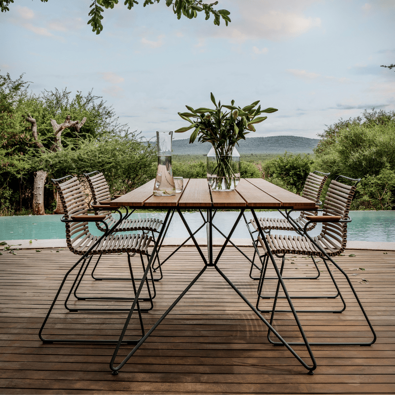 https://www.lcvdesignsndecor.co.za/shop/furniture/patio-furniture/patio-dining-tables/sketch-bamboo-table-160cm/ Sketch Bamboo Table 160cm Lifestyle 1