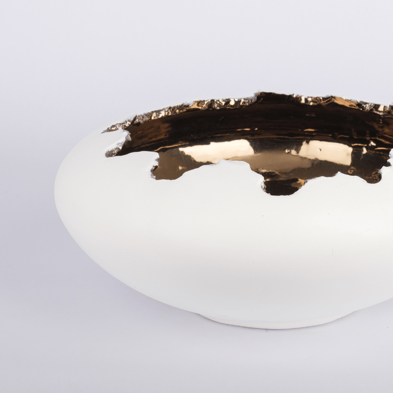 https://www.lcvdesignsndecor.co.za/shop/decor/decorative/decorative-objects/broken-orchid-smooth-white-ceramic-decor/ Broken Orchid Smooth White Ceramic Decor Close-up
