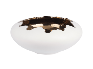 Broken Orchid Smooth White Ceramic Decor Main