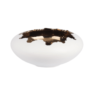 Broken Orchid Smooth White Ceramic Decor Main