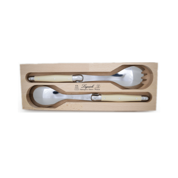Andre Verdier Salad Server Set 2PC-Ivory