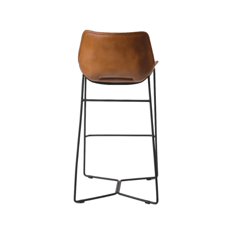 https://www.lcvdesignsndecor.co.za/shop/furniture/kitchen-bar/bar-counter-stools-chairs/curt-leather-bar-chair/ Curt Leather Bar Chair 47x48x97cm Back View