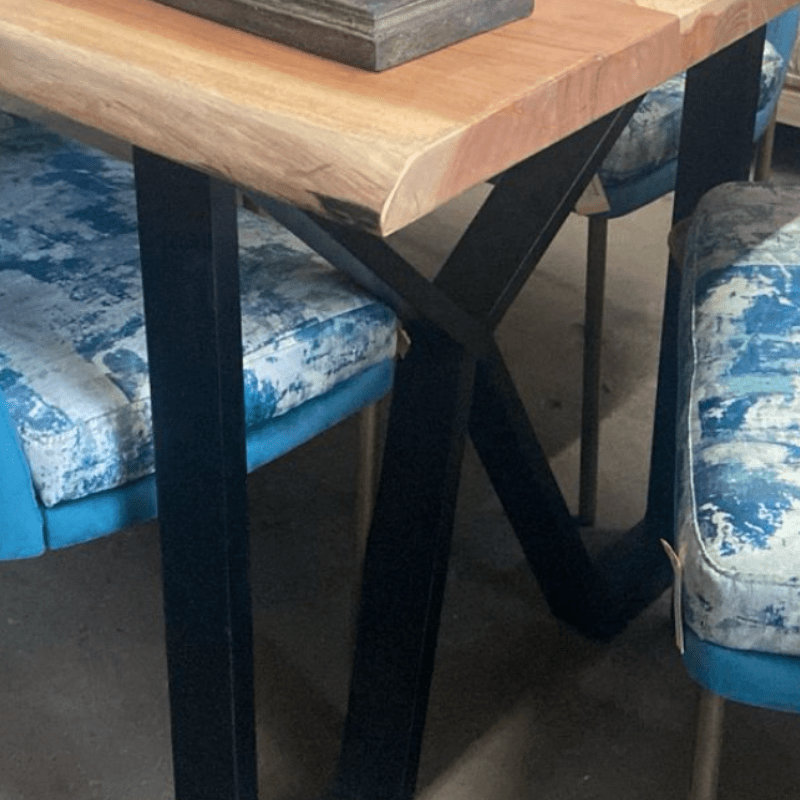 https://www.lcvdesignsndecor.co.za/shop/furniture/dining-room/dining-tables/hudson-live-edge-dining-table/ Hudson Live Edge Dining Table Lifestyle