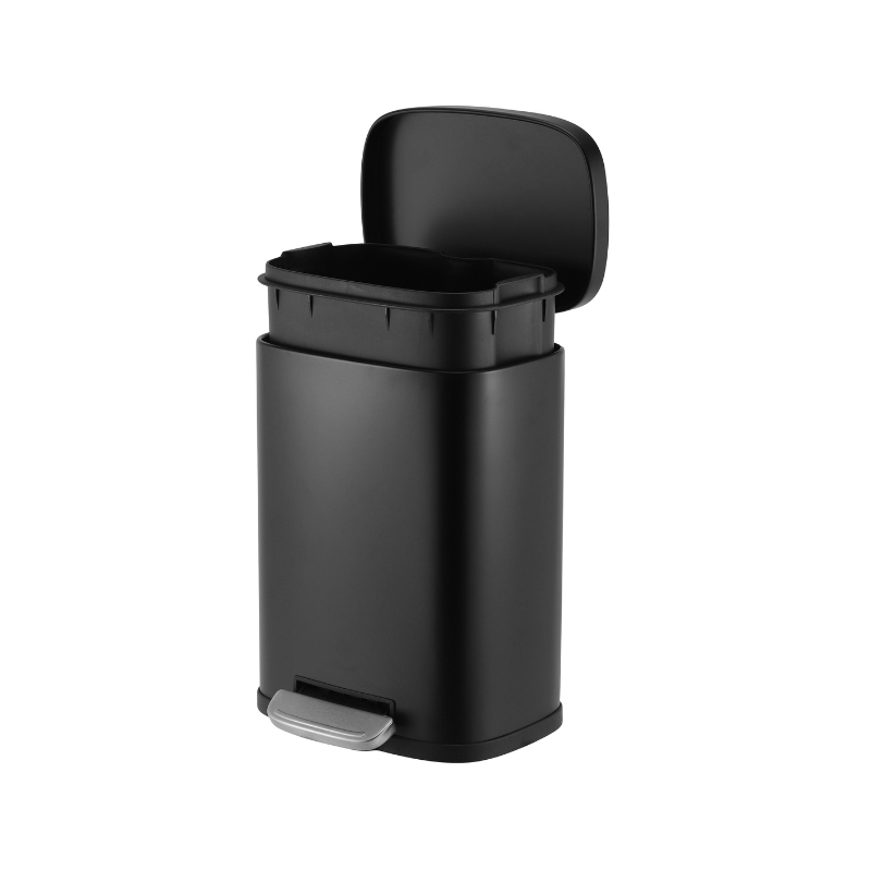 https://www.lcvdesignsndecor.co.za/shop/home-essentials/homekeeping/rubbish-bins/modena-5l-black-steel-pedal-bin/ Modena 5L Black Steel Pedal Bin with Removable Inner Bucket