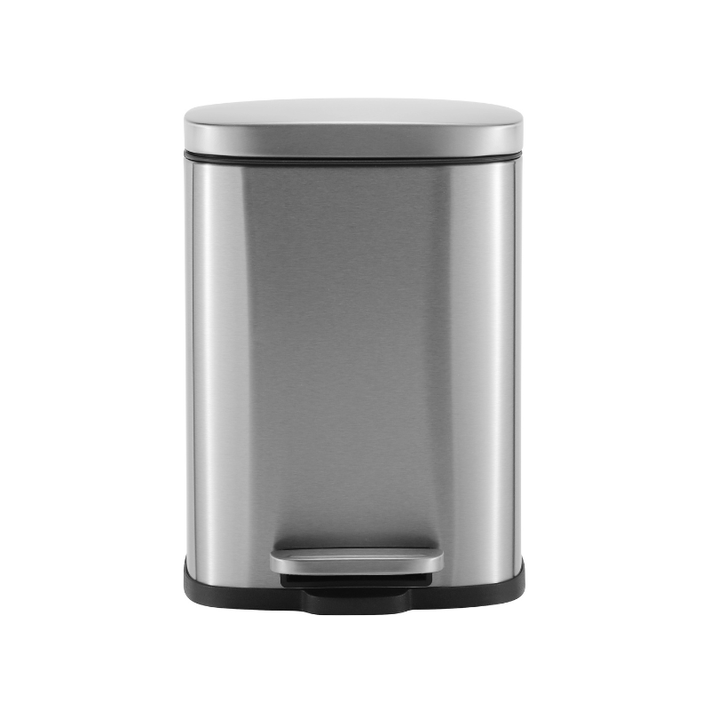 https://www.lcvdesignsndecor.co.za/shop/home-essentials/homekeeping/rubbish-bins/modena-5l-stainless-steel-pedal-bin/ Modena 5L Stainless Steel Pedal Bin Front View