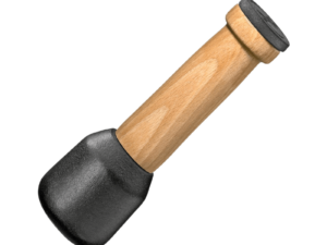 Zassenhaus Cast Iron Spice Mortar Black - Pestle Close-up