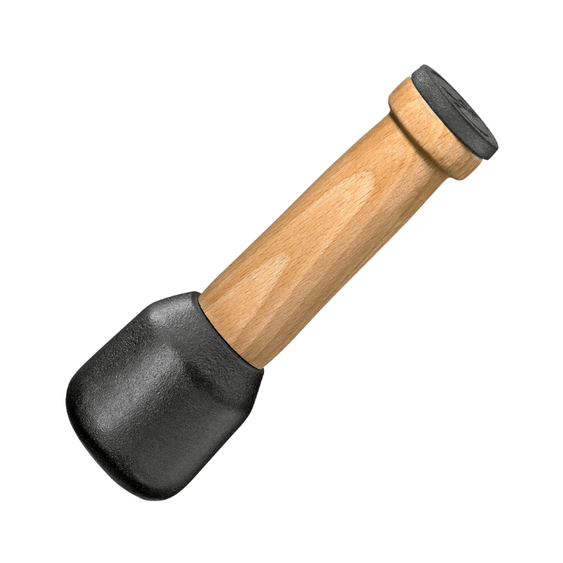https://www.lcvdesignsndecor.co.za/shop/kitchen-dining/cooking-essentials/prep-tools/zassenhaus-cast-iron-spice-mortar/ Zassenhaus Cast Iron Spice Mortar Black - Pestle Close-up
