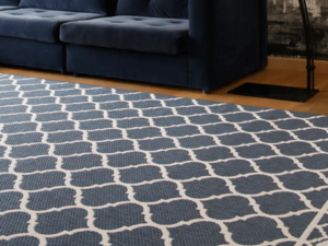 Lattice Ocean Rug Lifestyle