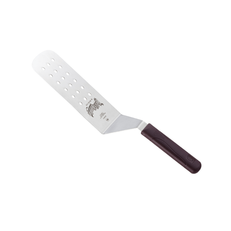 https://www.lcvdesignsndecor.co.za/shop/kitchen-dining/cooking-essentials/cooking-utensils/mercer-perforated-turner-20x7cm/ Mercer Perforated Turner 20x7cm Angle View