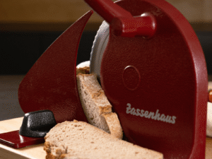 Zassenhaus Classic Manual Bread Slicer-Red Lifestyle 1