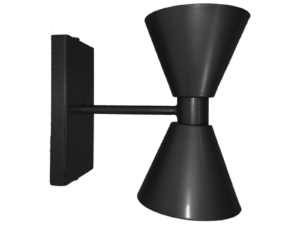 Bow Tie Wall Light Black