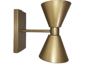 Bow Tie Wall Light Gold