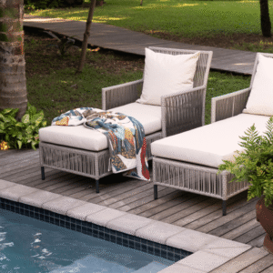 Enhle Pool Lounger Lifestyle 1
