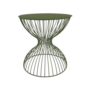 Hourglass Side Table Lux Green Air SM Main